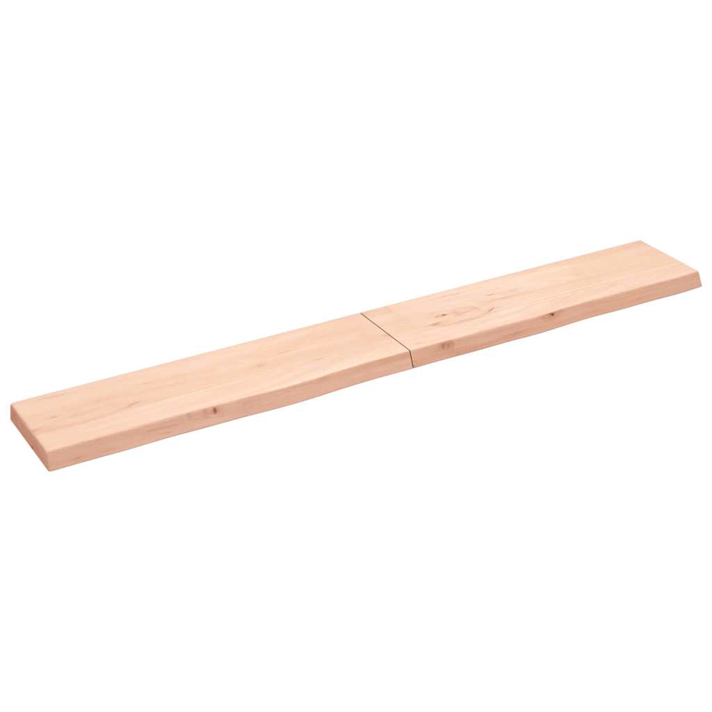 VIDAXL SCHEDA DI BASHBASIN 220x30x (2-6) cm non trattato in legno massiccio