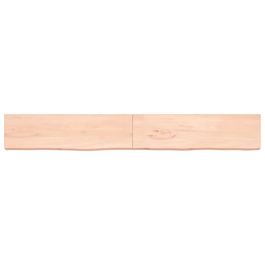 Plan de lavabo Vidaxx 220x30x (2-6) cm bois massif non traité