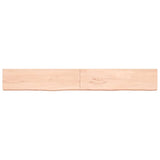 Plan de lavabo Vidaxx 220x30x (2-6) cm bois massif non traité