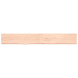 Vidaxl Washbasin Sheet 220x30x (2-6) CM Madera sólida no tratada