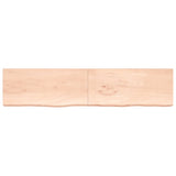 Plan de lavabo Vidaxx 220x50x (2-6) cm bois massif non traité