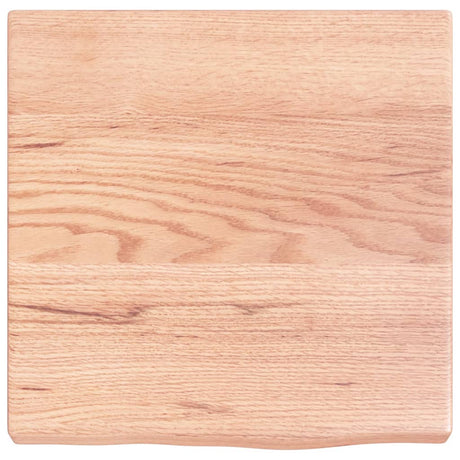Vidaxx plan de lavabo 40x40x (2-4) cm bois massif traité marron clair