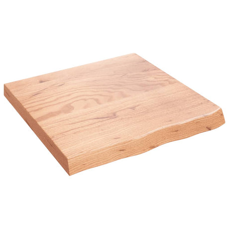 Vidaxx plan de lavabo 60x60x (2-6) cm bois massif traité marron clair