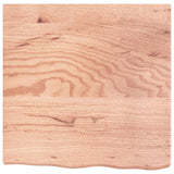 Vidaxx plan de lavabo 60x60x (2-6) cm bois massif traité marron clair