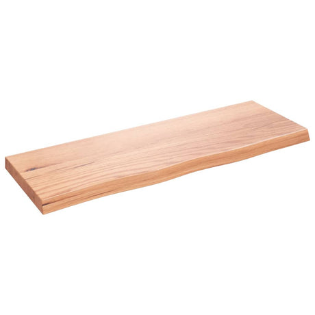 Vidaxx plan de lavabo 80x30x (2-4) bois massif traité marron clair