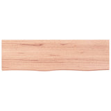 Vidaxx plan de lavabo 100x30x (2-6) cm bois massif traité marron clair