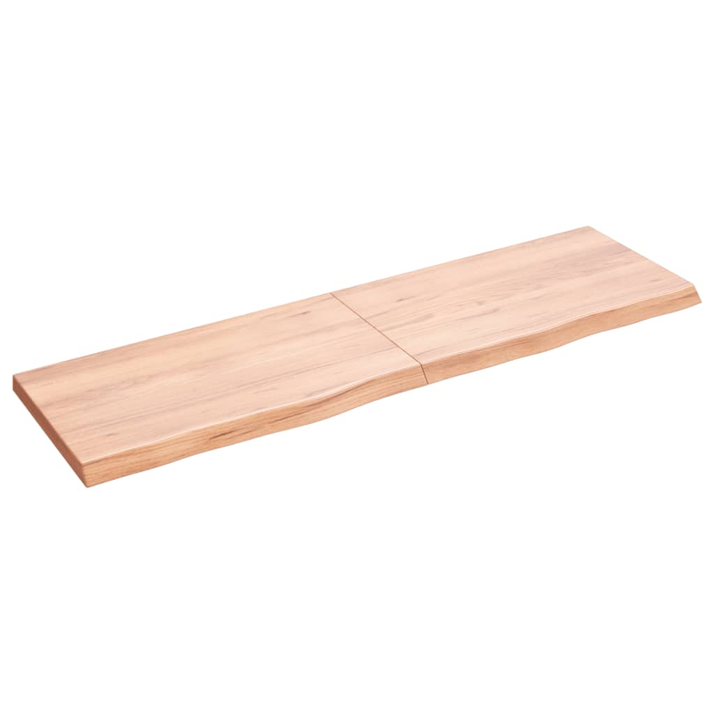 VIDAXL SCHEDA DI BASHBASIN 140X40X (2-4) CM TRATTATO IN LEGNO SUSSO CROVA