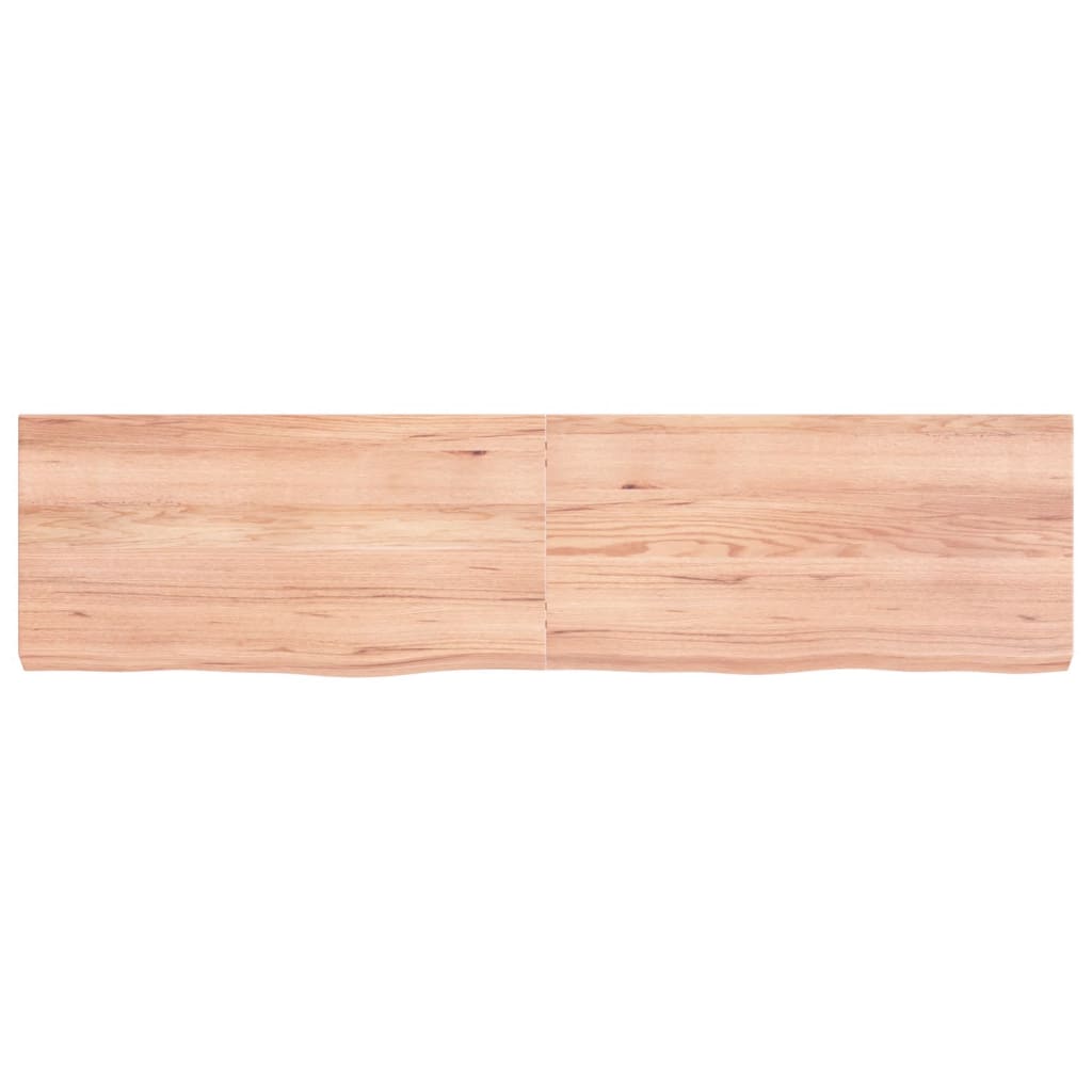 Vidaxl wastbasin Blat 160x40x (2-6) CM behandelt de staarke Holz Liichtbroch behandelt