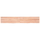 VIDAXL SCHEDA DI BASHBASIN 180X30X (2-4) CM Trattata in legno massiccio marrone chiaro