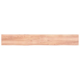 Vidaxx plan de lavabo 220x30x (2-4) cm bois massif traité marron clair