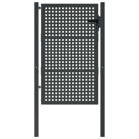 VidaXL Portail 105x175 cm acier anthracite