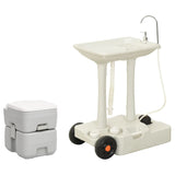 Vidaxl Camping Wilet e Washbasin Portable