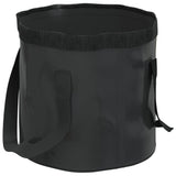 Vidaxl Emmers 2 PCS Pliant 30 L PVC noir
