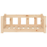 Vidaxl Dog Panier 75.5x55.5x28 cm Pine solide