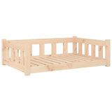 Vidaxl Dog Basket 95.5x65.5x28 cm Pine solide