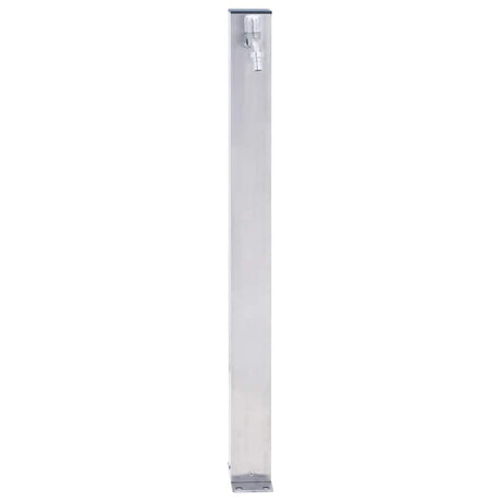 Vidaxx colonne d'eau carrée 60 cm inox