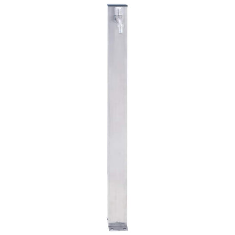 Vidaxx colonne d'eau carrée 80 cm inox