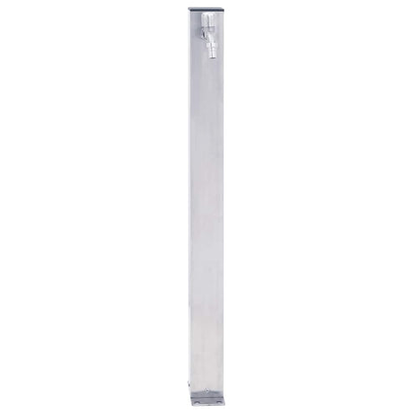 Vidaxx colonne d'eau carrée 100 cm inox