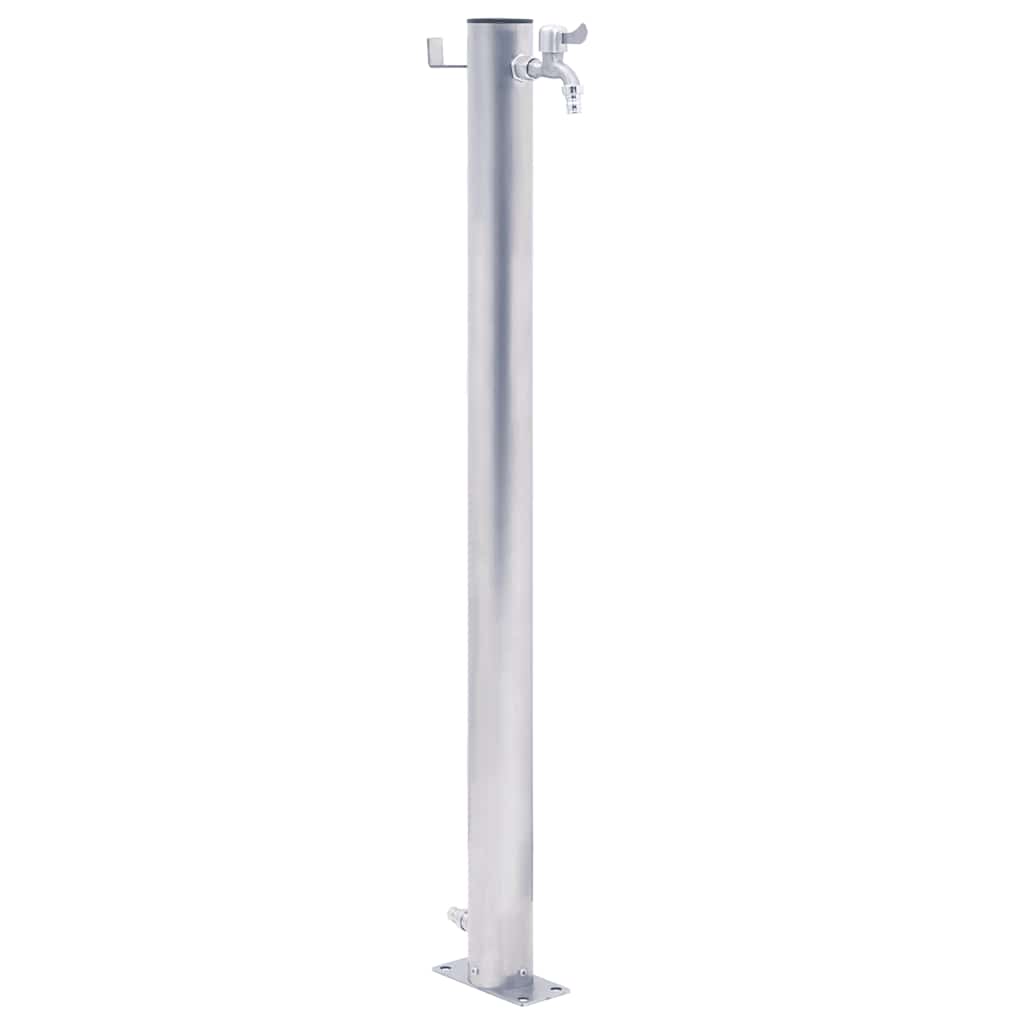Vidaxx colonne d'eau ronde 40 cm en acier inoxydable