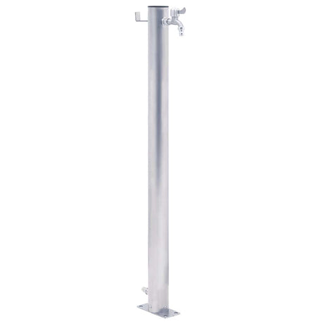 Vidaxx colonne d'eau ronde 40 cm en acier inoxydable