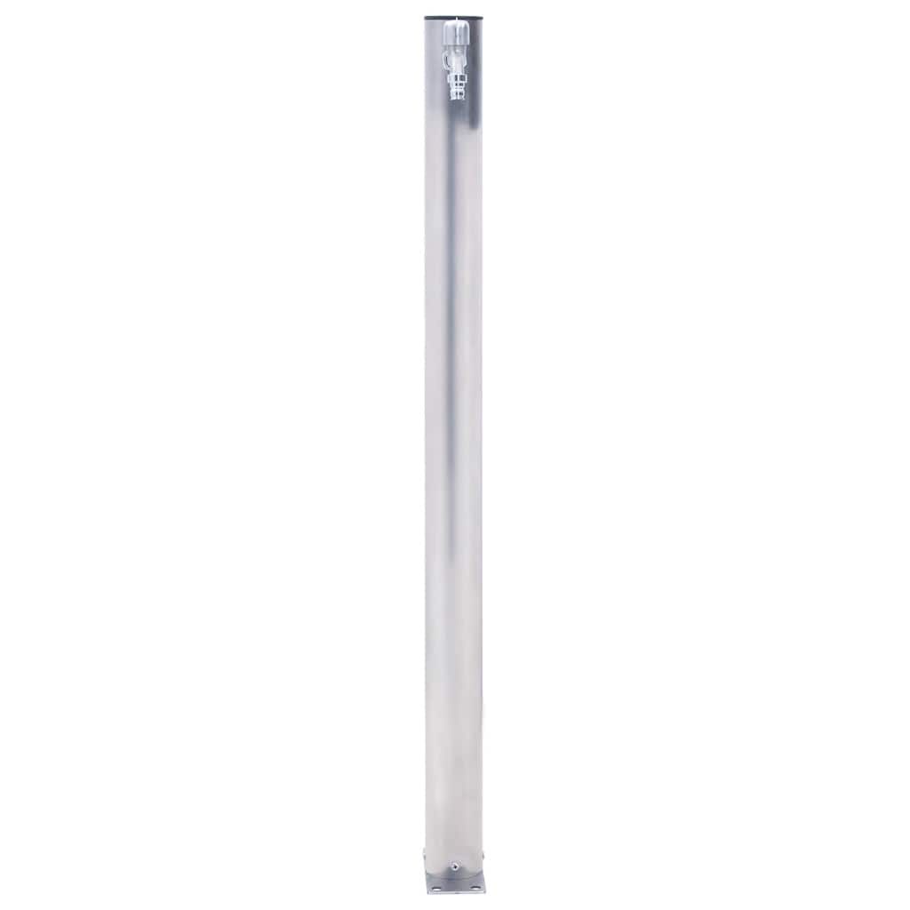 Vidaxx colonne d'eau ronde 40 cm en acier inoxydable