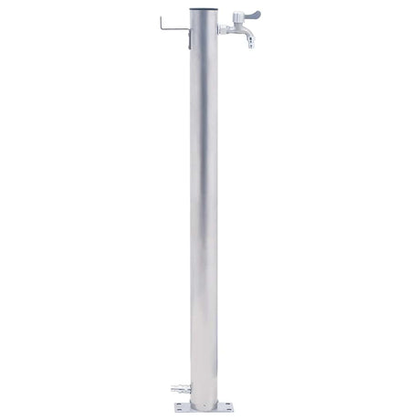 Vidaxx colonne d'eau ronde 40 cm en acier inoxydable