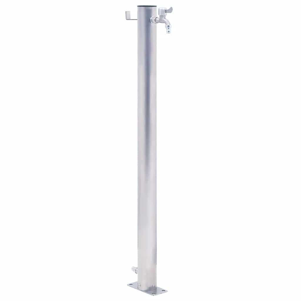 Vidaxx colonne d'eau ronde 60 cm en acier inoxydable