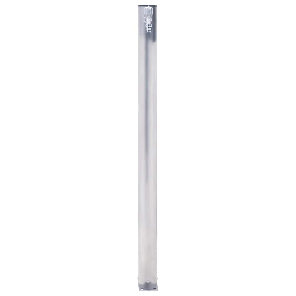 Vidaxx colonne d'eau ronde 60 cm en acier inoxydable