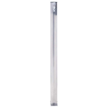 Vidaxx colonne d'eau 100 cm ronde en acier inoxydable