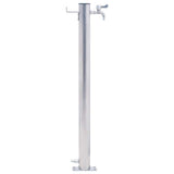 Vidaxx colonne d'eau 100 cm ronde en acier inoxydable