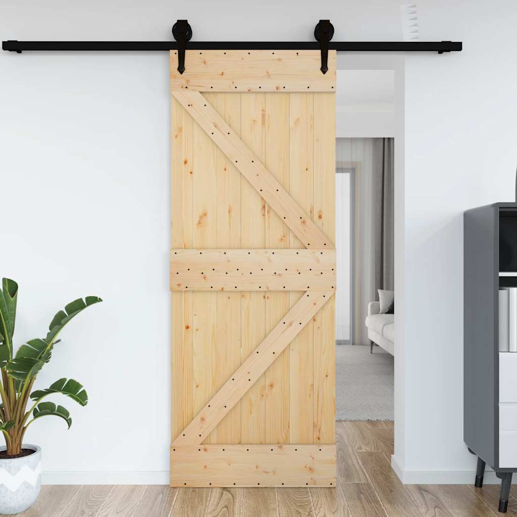Vidaxx porte narvik 70x210 cm bois de pin massif