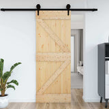 Vidaxl Door Narvik 85x210 cm Solid furu