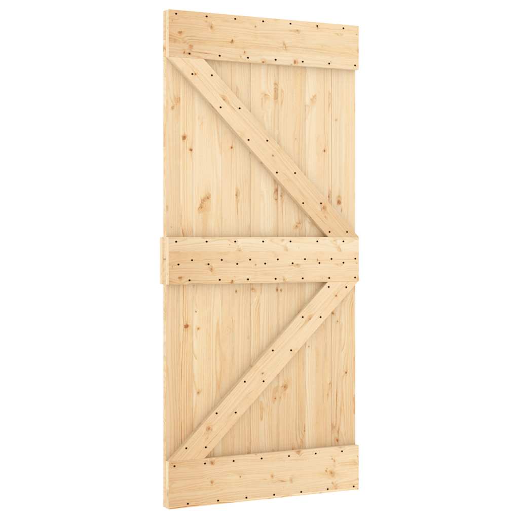 Vidaxx porte narvik 95x210 cm bois de pin massif