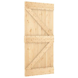 Vidaxx porte narvik 95x210 cm bois de pin massif