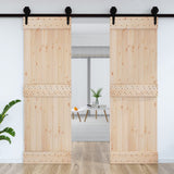 Vidaxl Door Narvik 70x210 cm Solid Pine