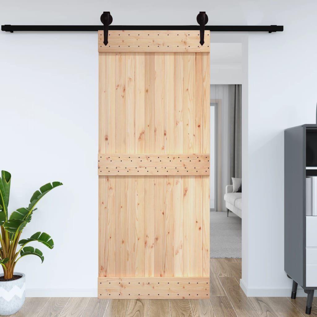 Vidaxl Door Narvik 70x210 cm Solid pine