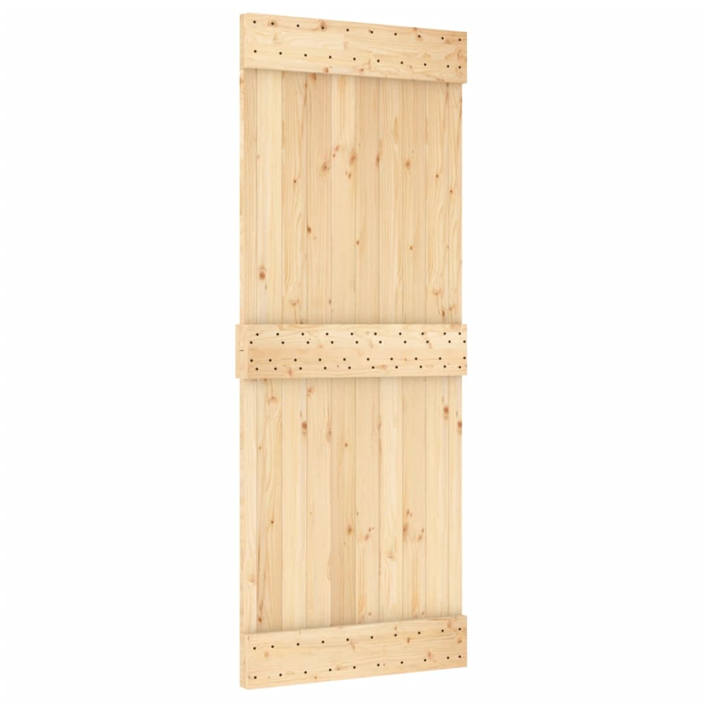 Vidaxl Door Narvik 80x210 cm Solid Pine