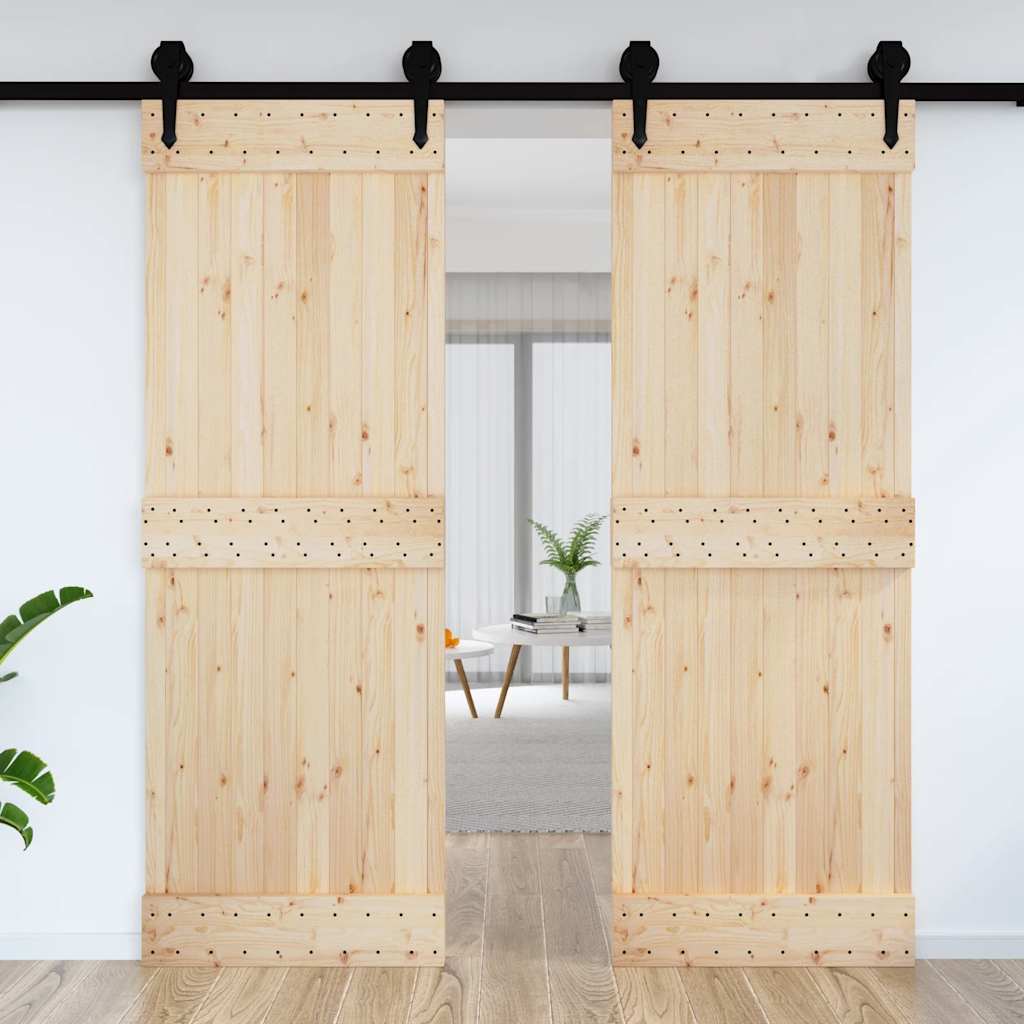 Vidaxx porte narvik 80x210 cm bois de pin massif
