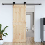 Vidaxx porte narvik 80x210 cm bois de pin massif