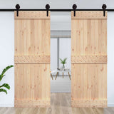 Vidaxx porte narvik 85x210 cm bois de pin massif