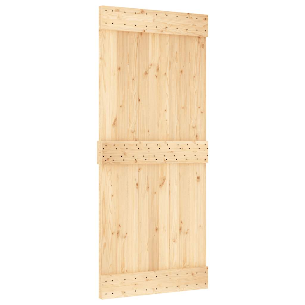 Vidaxx porte narvik 90x210 cm bois de pin massif
