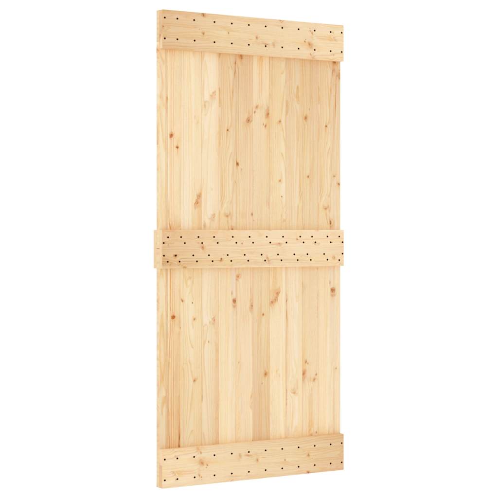 Vidaxx porte narvik 95x210 cm bois de pin massif