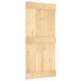 Vidaxx porte narvik 95x210 cm bois de pin massif