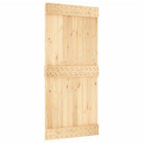 Vidaxl Door Narvik 95x210 cm Solid Pine