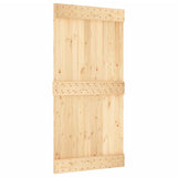 Vidaxl Door Narvik 100x210 cm Solid fyrretræ