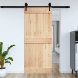 Vidaxx porte narvik 100x210 cm bois de pin massif
