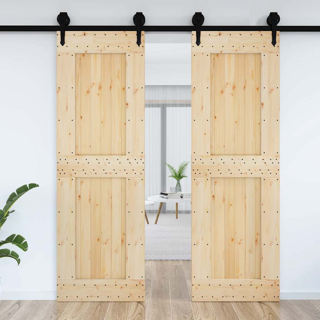 Vidaxx porte narvik 70x210 cm bois de pin massif