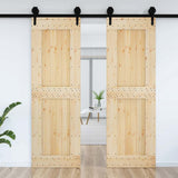 Vidaxx porte narvik 70x210 cm bois de pin massif