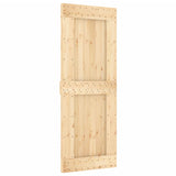 Vidaxl Door Narvik 80x210 cm Solid fyrretræ