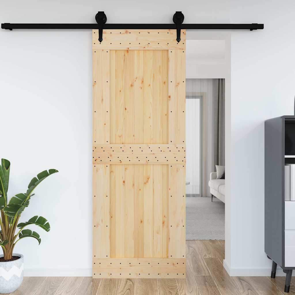 Vidaxx porte narvik 85x210 cm bois de pin massif